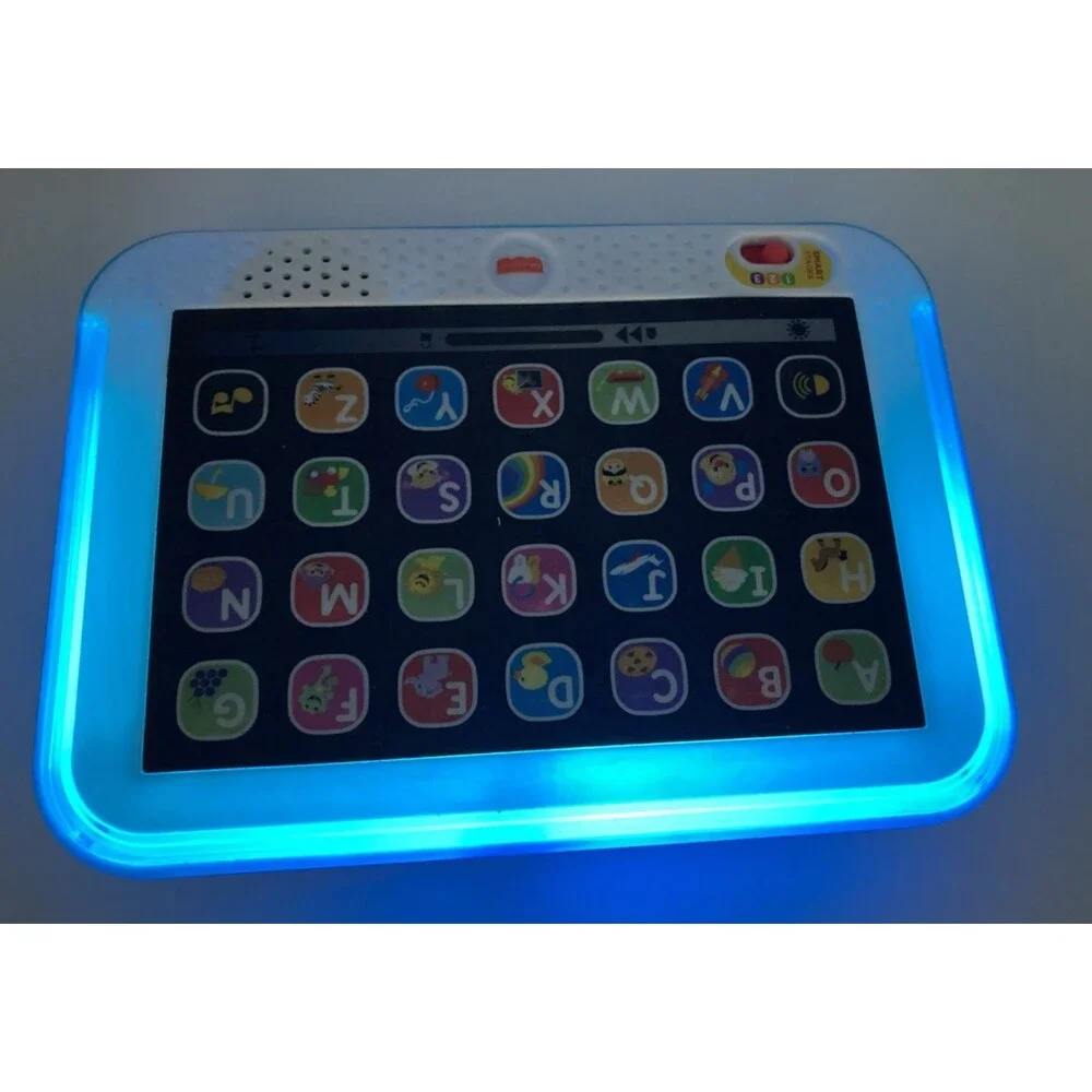 Fisher Price Laugh Learn Smart Stages Tablet Multicolor Learning Toy Works Great